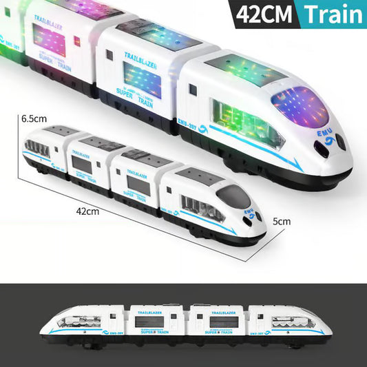 Light-Up Bump-and-Go Train Toy