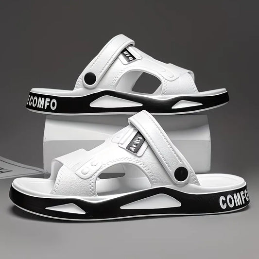 Men’s Adjustable Cut-Out Slides