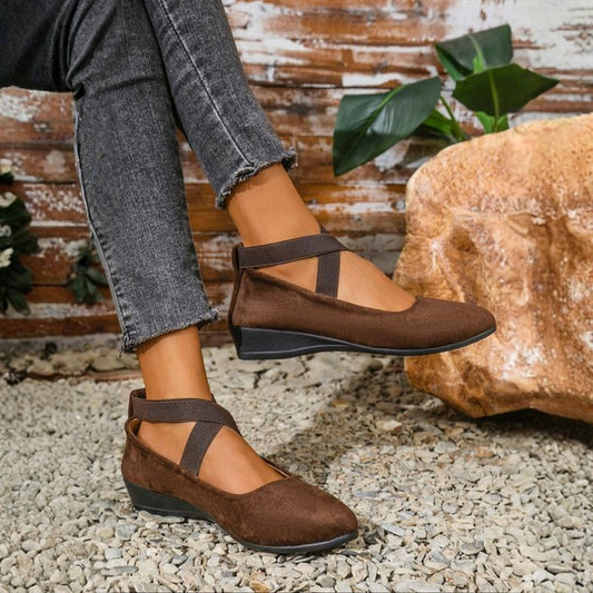 Women’s Elegant Wedge Slip-On Comfort Shoes