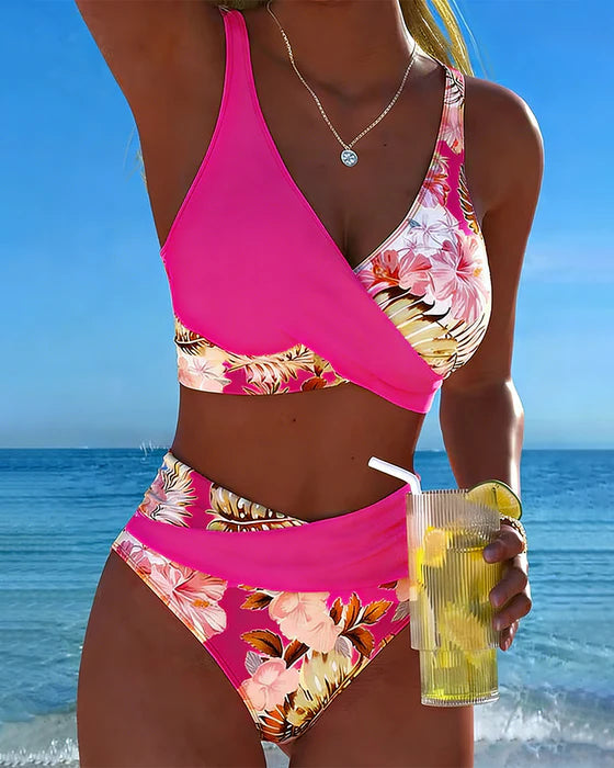 Women’s Isla Bloom Contrast Bikini Set