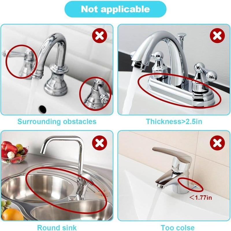 Foldable Self Draining Tap Splash Guard Mat