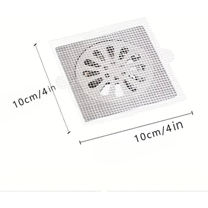 Disposable Drain Mesh Stickers – 10x10cm