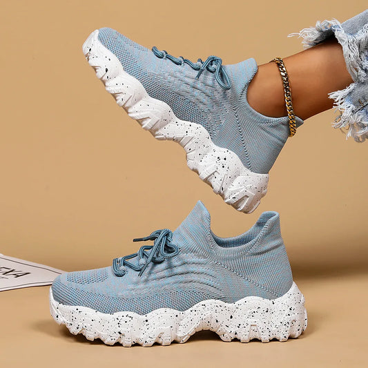 Women’s Breathable Knit Sport Trainers