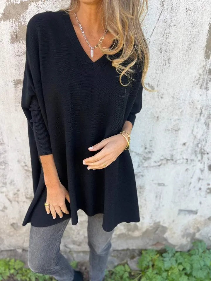 Women’s Loose Batwing Knit Top