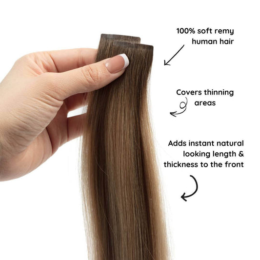 Women’s Face-Framing Human Hair Clip-In Layers