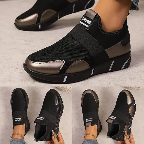 Women’s Breathable Slip-On Non-Slip Comfort Trainers