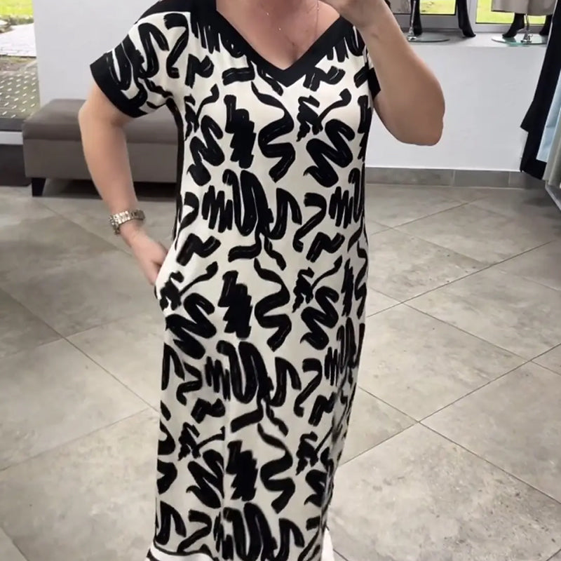 Women’s Airy V-Neck Summer Dress