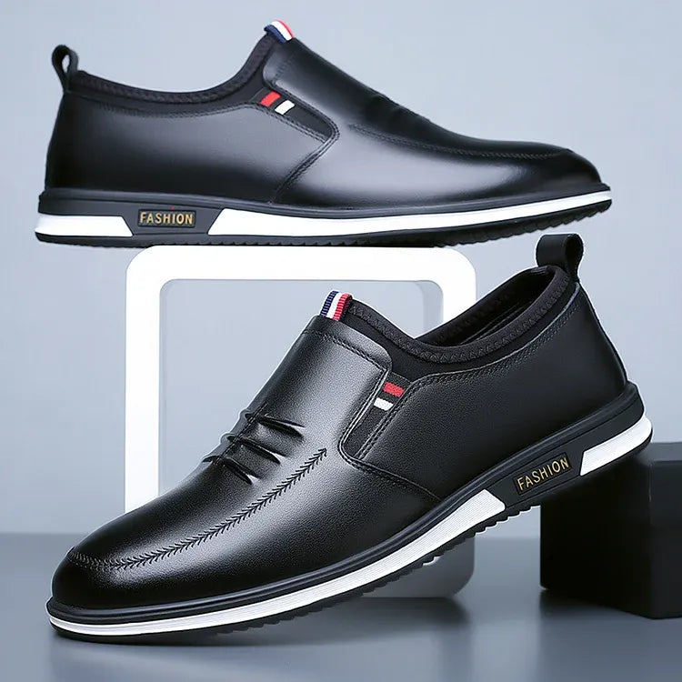 Men's Casual Leather-Look Shoes