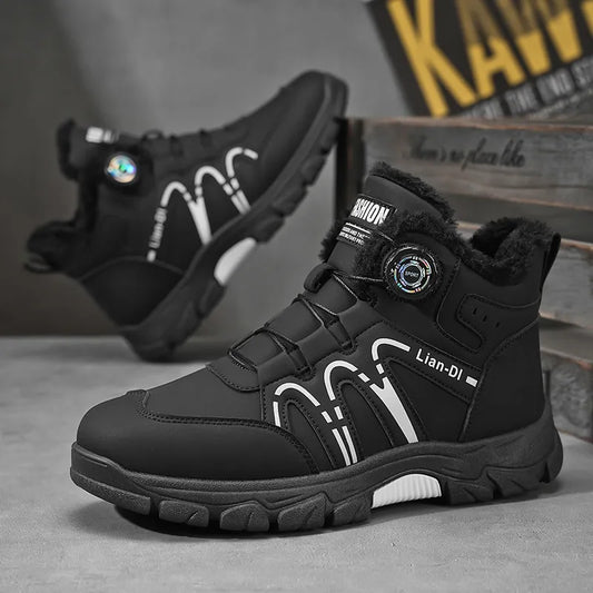 Men’s Waterproof Grip Winter Work Trainers