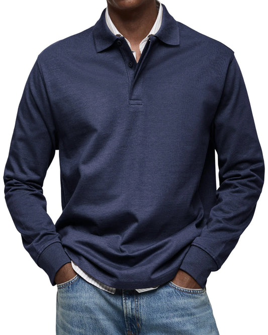 Men’s Harrington Long Sleeve Polo