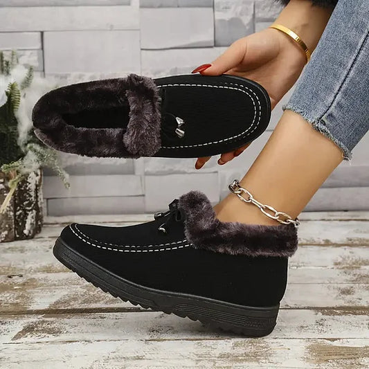 Women’s Wool-Lined Non-Slip Winter Shoes
