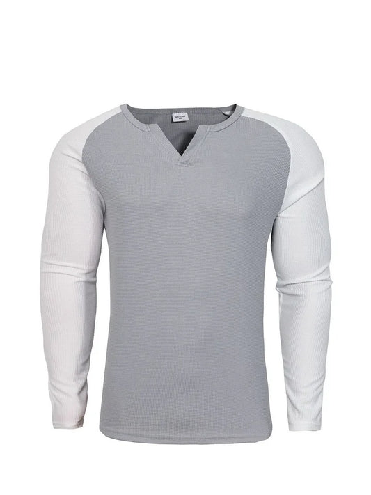 Men’s Slim Fit Ribbed Raglan Top Set