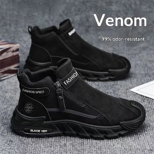Men’s Casual Zip-Up Outdoor Shoes