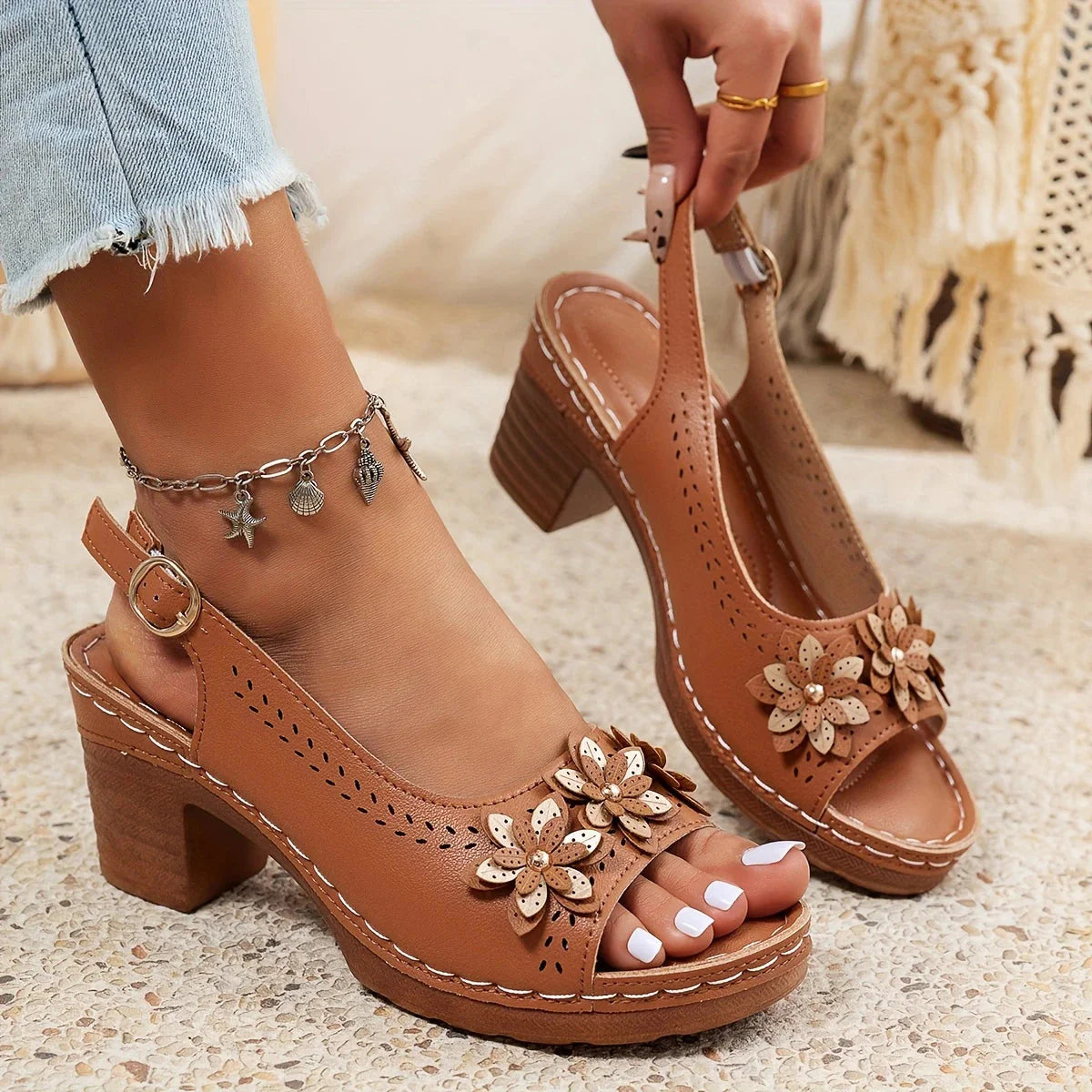 Elegant High Heel Sandal