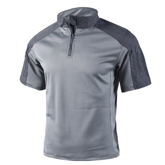 Men’s Short-Sleeve Tactical Quarter-Zip Top