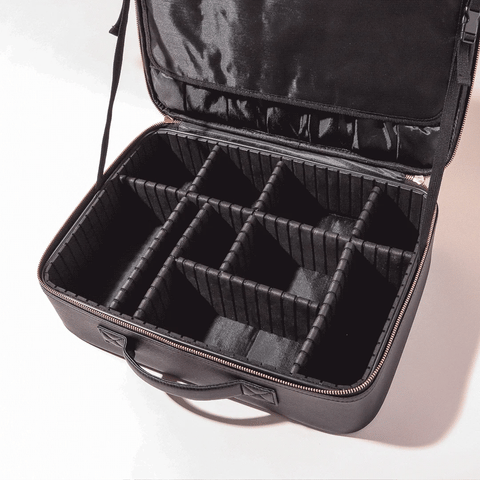 Women's LED Mirror Makeup Organiser Bag