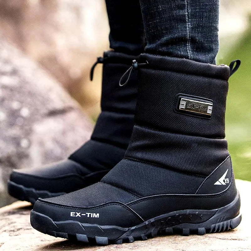 Men's Waterproof Snow Boots – Warm & Lightweight