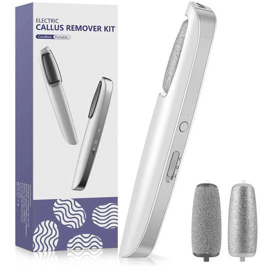 Rechargeable Electric Callus Remover with Dual Rotation