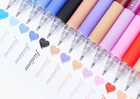 Colourful Quick-Dry Erasable Gel Pen Set