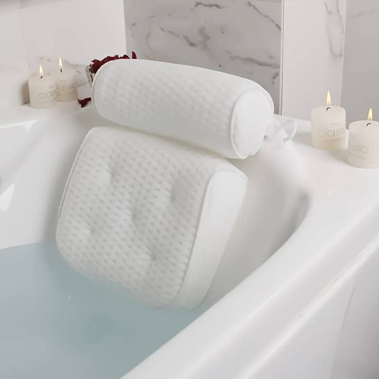 Bath Neck and Back Support Cushion