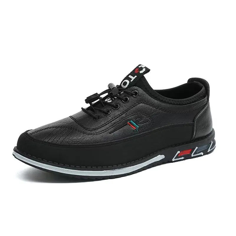 Men’s Leather-Look Comfort Shoes