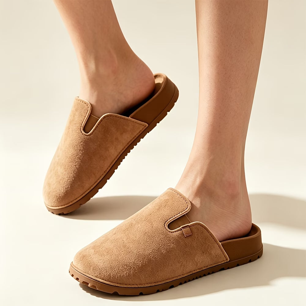 Wide Toe Casual Mule Slides