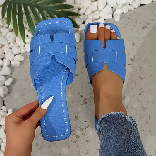Women's Summer Slide Sandals – Beachy Flip Flops & Casual Flats