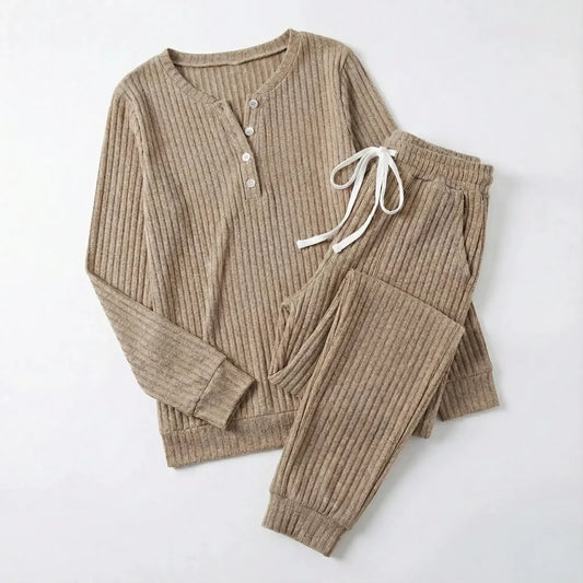 Women’s Soft-Knit Relaxed Comfort Loungewear Set