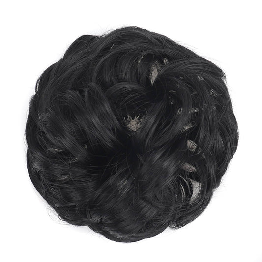 Women’s Claw Clip Curly Bun Hair Extension