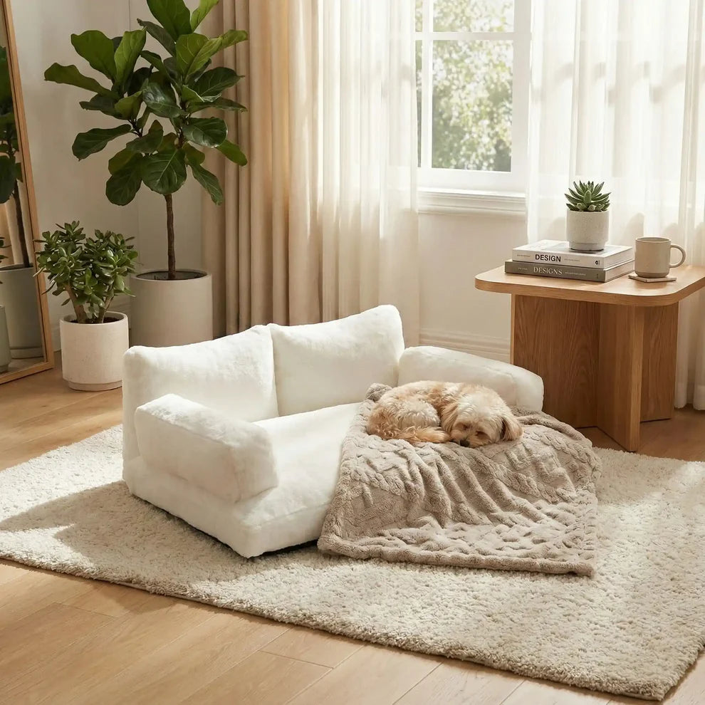 Removable Dog Sofa Bed with Cushion