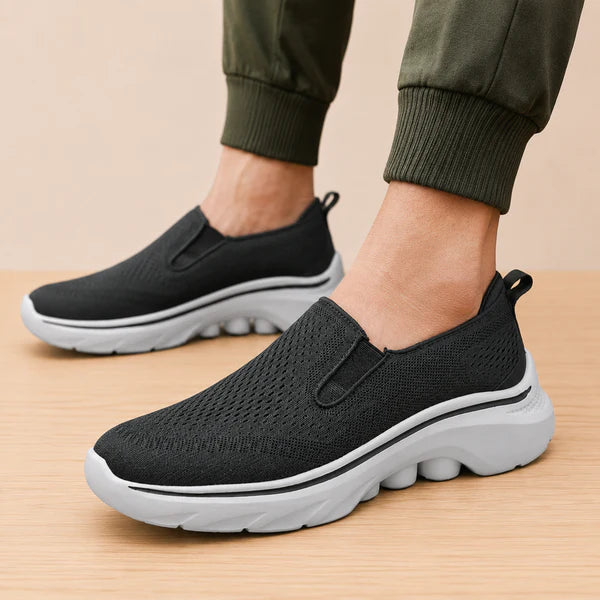 Men’s Breathable Slip-On Walking Trainers
