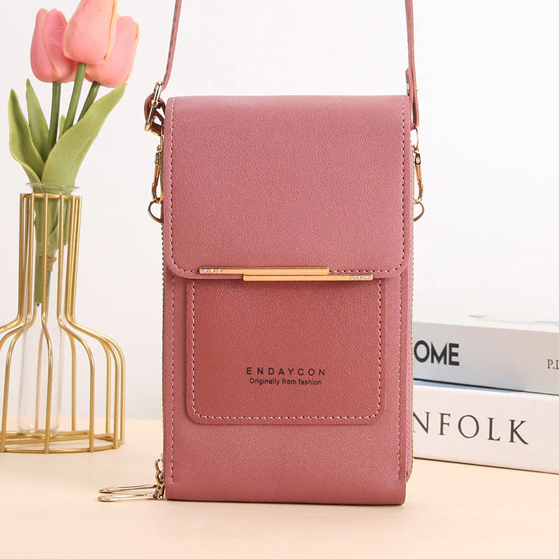 Women’s Touch Screen Phone Crossbody Messenger Bag