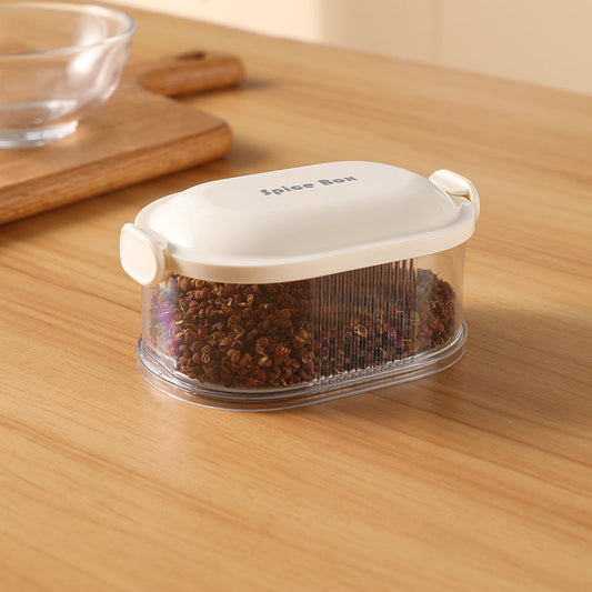 Stackable Clear Spice Storage Containers