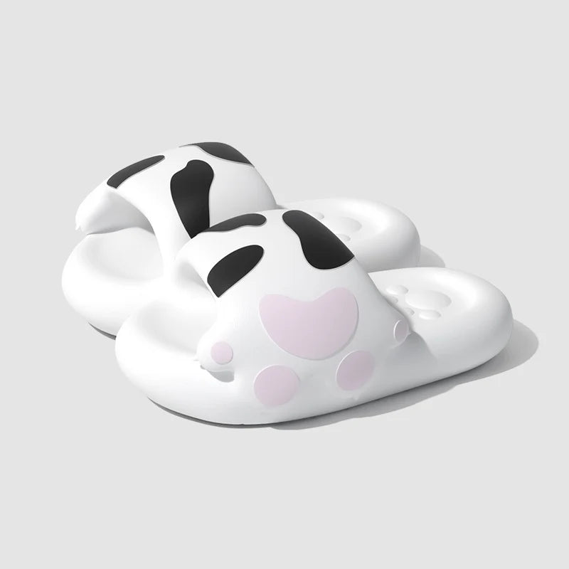 Women's Cat Paw Platform Slides