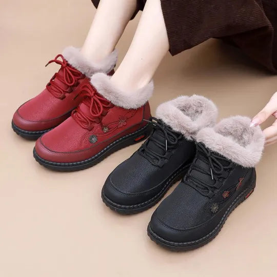 Women’s Fleece-Lined Orthopaedic Non-Slip Snow Boots