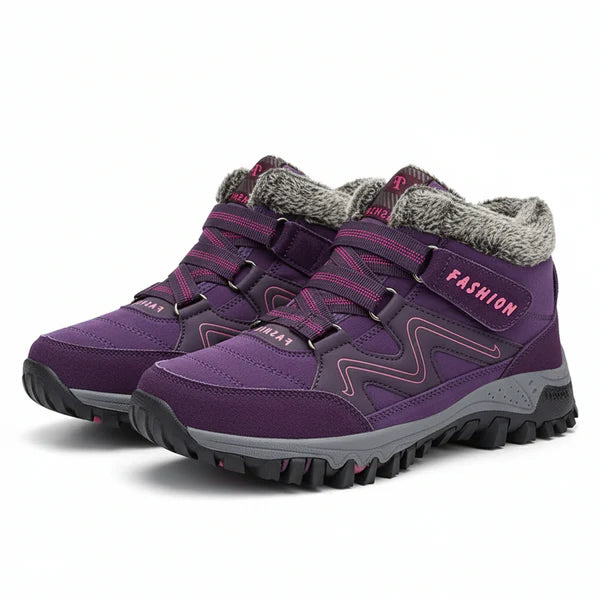 Women's Winter Villi Leather-Look Platform Boots