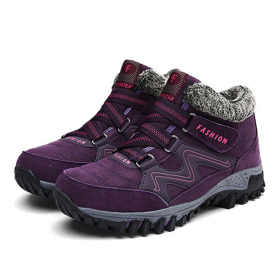Women's Winter Villi Leather-Look Platform Boots