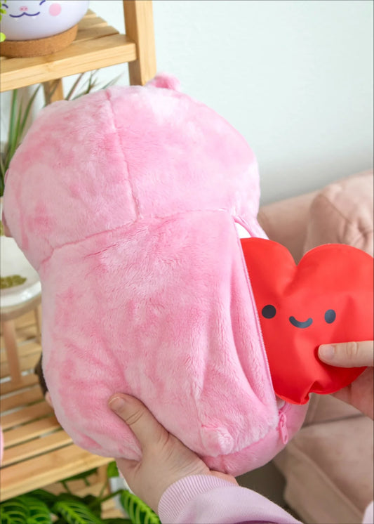Strawberry Shiba Heatable Plush