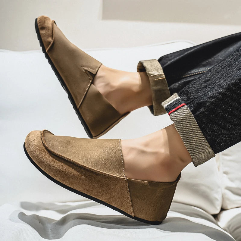 Men’s Vintage Slip-On Casual Loafers