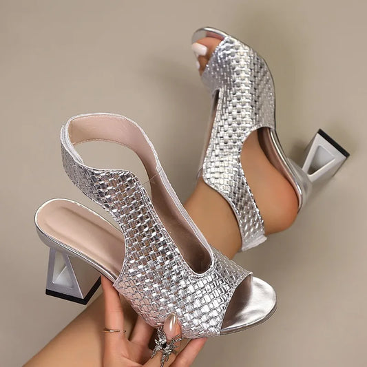 Women’s Stylish Peep-Toe Heels 🔥