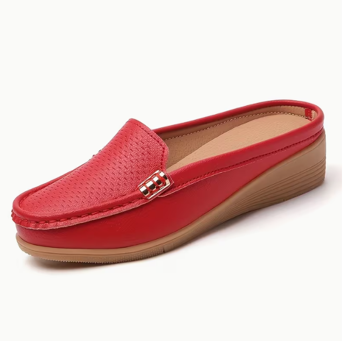 Women's Comfortable Slip-On Wedge Mules