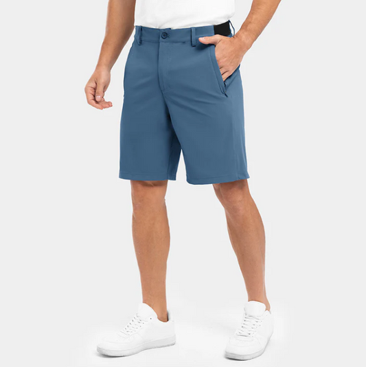 Men’s Lightweight Stretch Quick-Dry Casual Golf Shorts