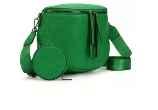 Women’s Large Crossbody Sling Bag with Coin Pouch