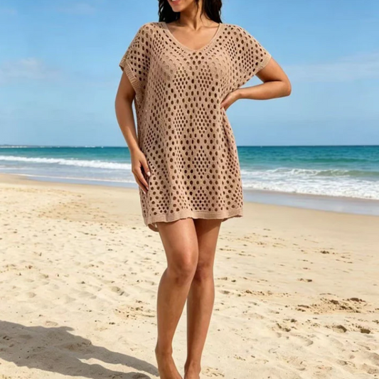 Women's Openwork Beach Cover-Up