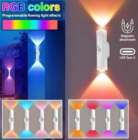 Rechargeable Motion Sensor RGB Night Light