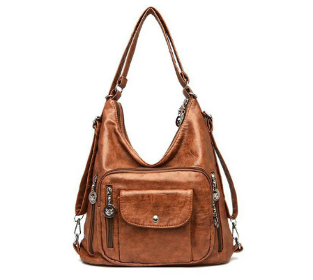 Women’s Convertible Multi-Pocket Waterproof Shoulder Bag