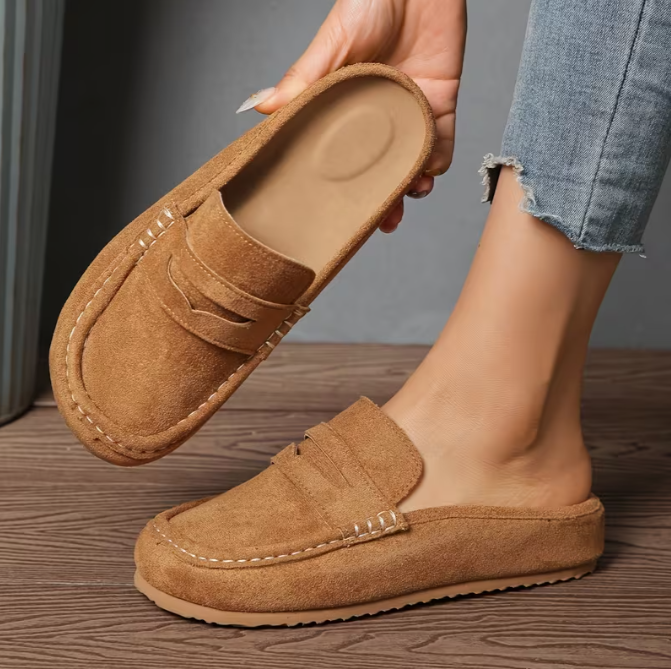 Women's Comfortable Slip-On Mule Loafers