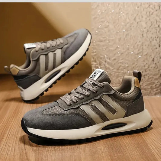 Men's Olive Trail Style Trainers