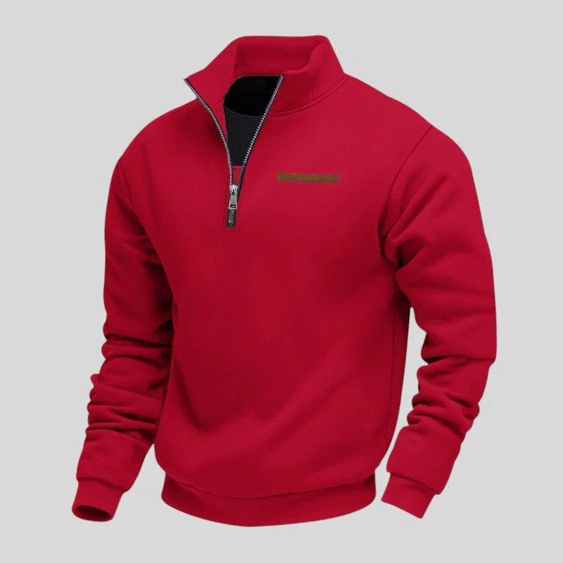 Men’s Casual Quarter Zip Sweatshirt