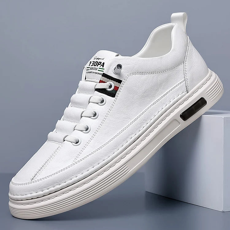 Italian Handmade Leather-Look Driving Breathable Casual Shoes